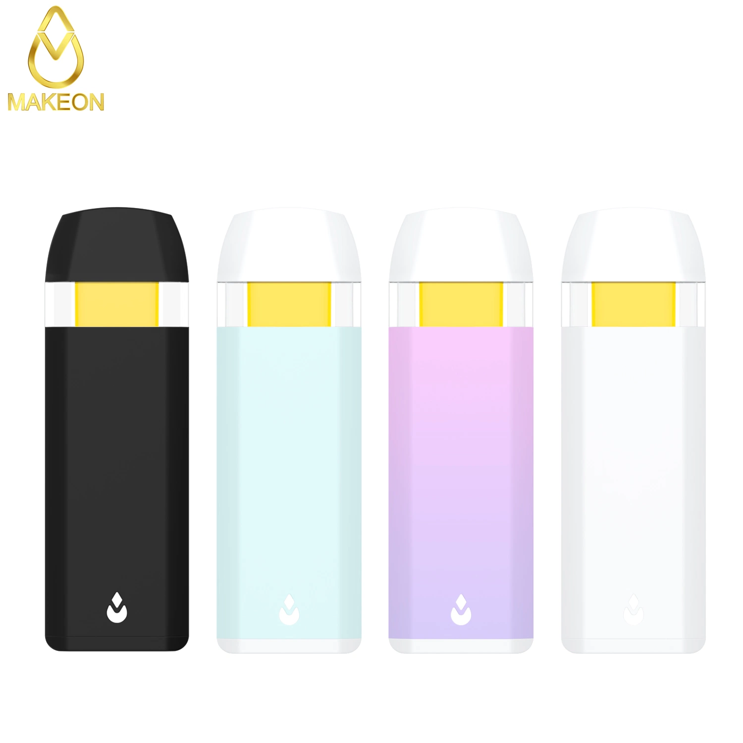 Makeon DC 1ml 2ml Bucket Ceramic Disposable Vape Pen Wickless and Cottonless Mini-E-Cigarette OEM Brand and Package