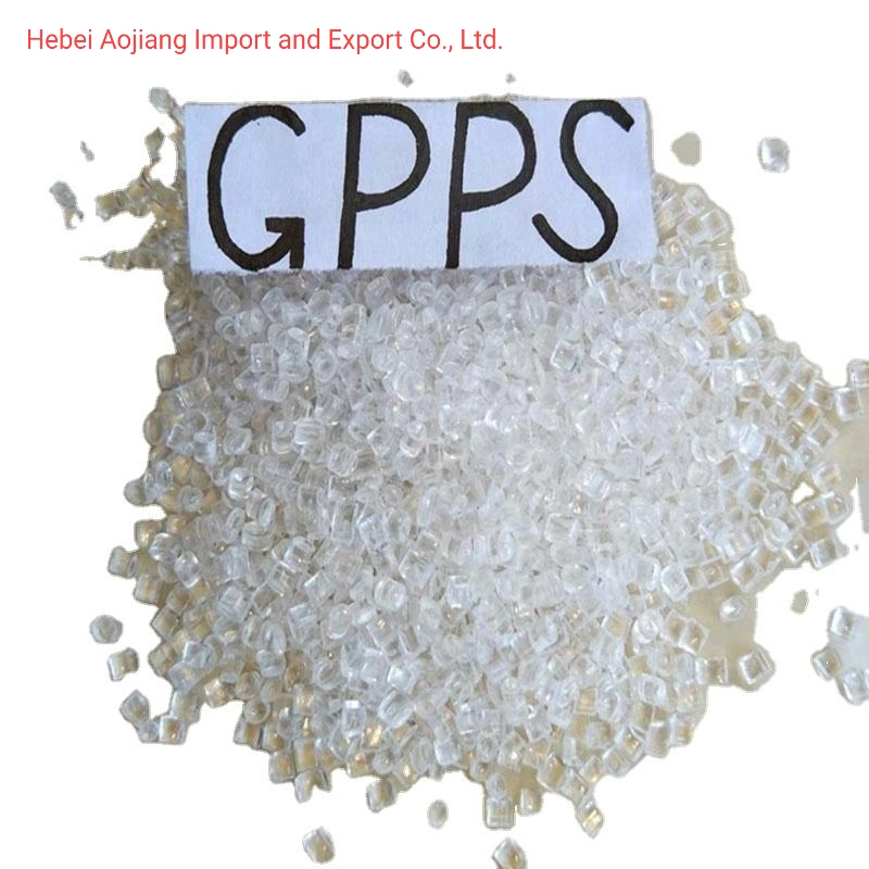 General Purpose Polystyrene GPPS Resin GPPS Granules with High Gloss for Making Food Packaging