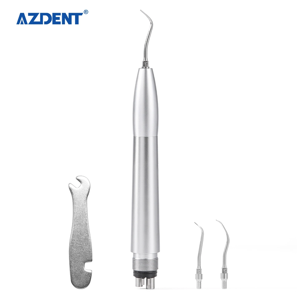 Dental Air Scaler Handpiece 2or4 Holes Tooth Cleaner with Sj1/Sj2/Sj3 Tips