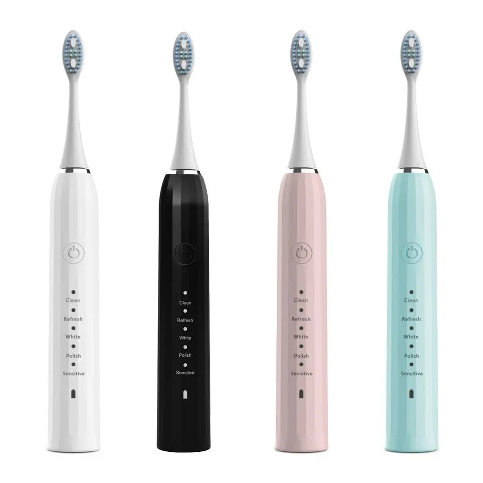 Wireless Teeth Whitening Toothbrush Smart Adult OEM LED Sonic Electric Toothbrush