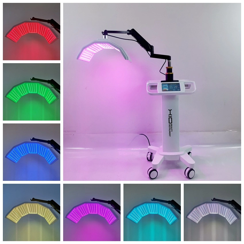 2023 LED Rojo Luz piel Rejuvenecimiento lámpara facial LED PDT Máquina para Salón Terapia Facial lámpara de Belleza máquina PDT