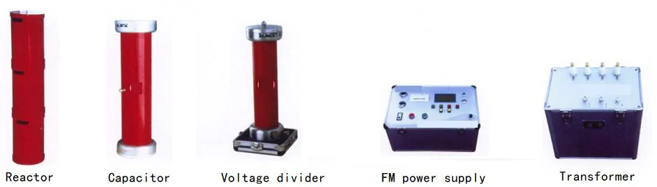 Portable Frequency Modulation Series Resonance AC Withstand Voltage Automatic Tester