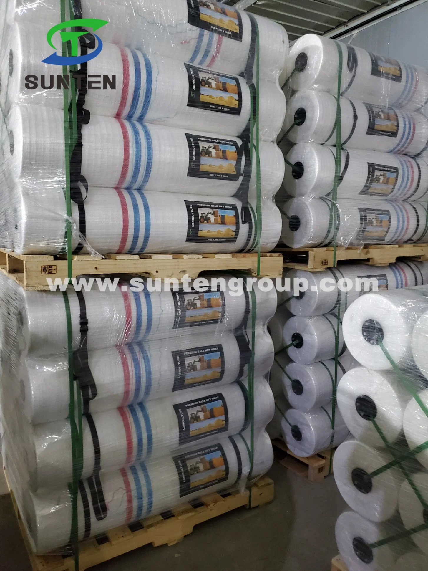 Bale Net Wrap/Agricultural White Packing Round Silage/Grass Hay Bale/Bales Net Wrap for Europe