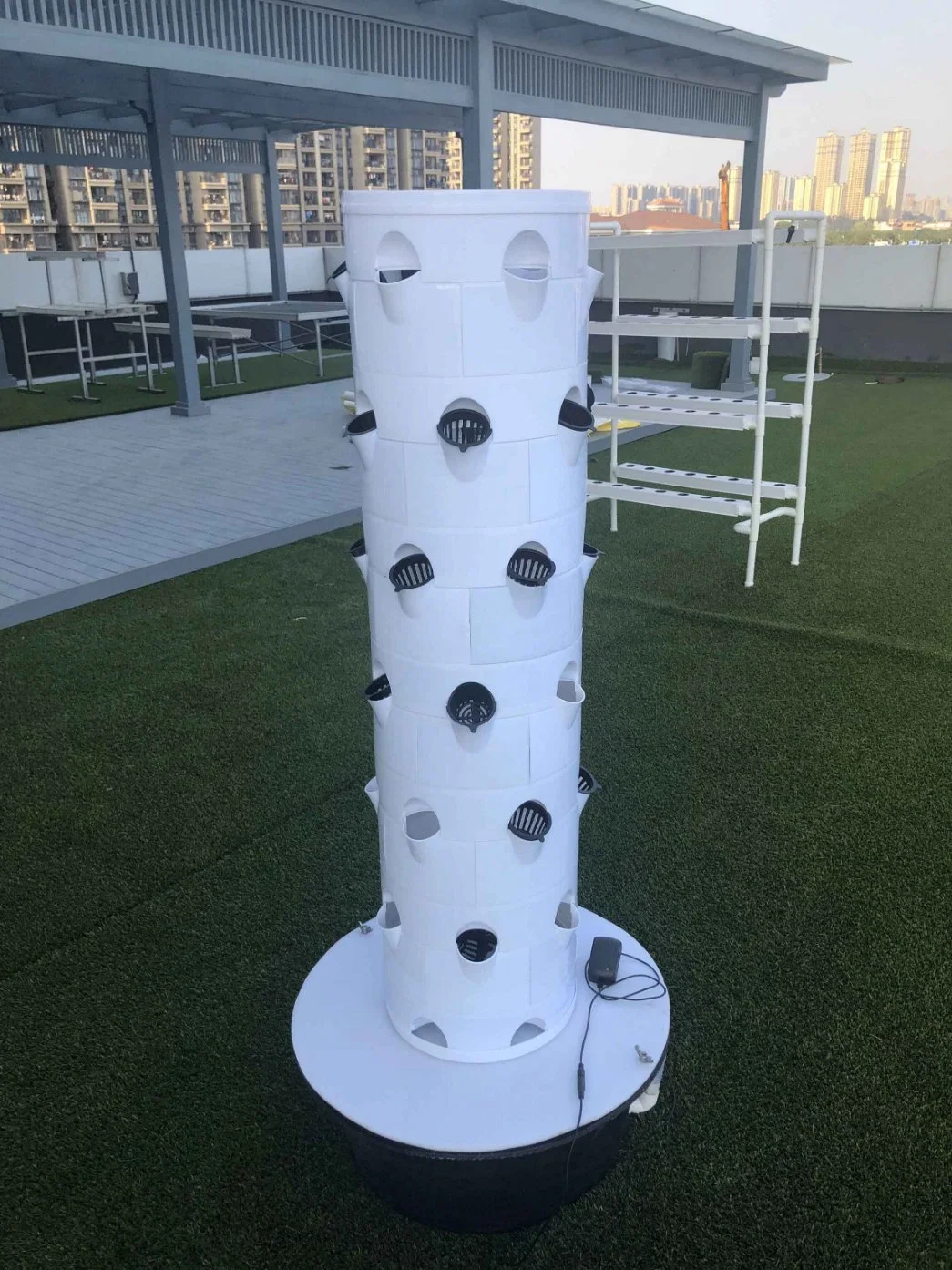 Aeroponic Torre Vertical Torre jardín hidropónico sistema hidropónico