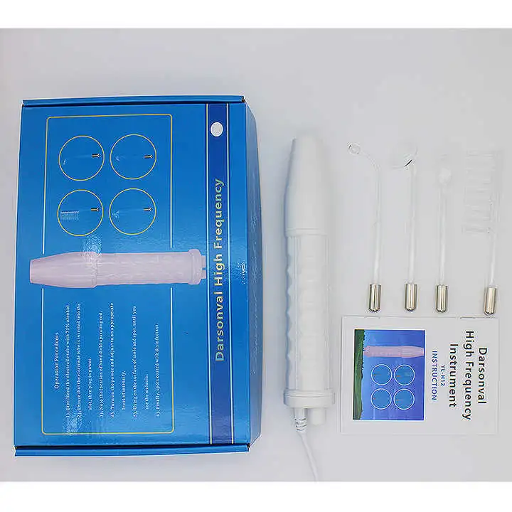 4 in 1 Handheld High Frequency Facial Machine for Acne Treatment