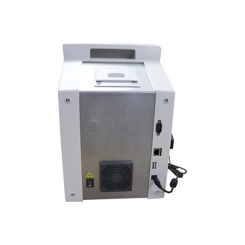 Sy-B175V Gran pantalla táctil de química seca portátil analizador Analizador automático de Bioquímica veterinaria para perro/gato/vaca/oveja/cabra/Caballo/cerdo
