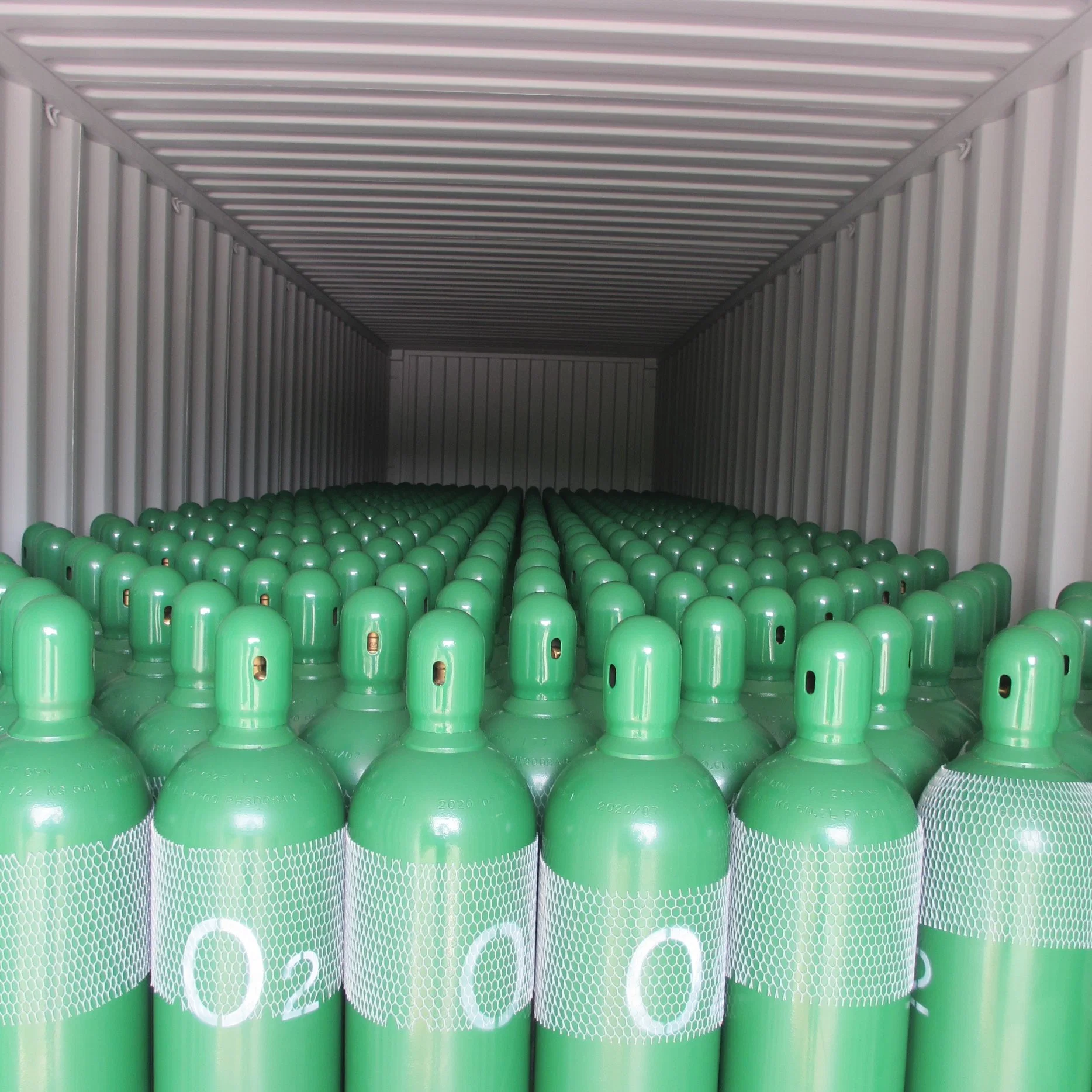 6m3 CE Oxygen Cylinder Filling with Oxygen Gas / Medical Oxygen Gas /High Purity Oxygen Gas