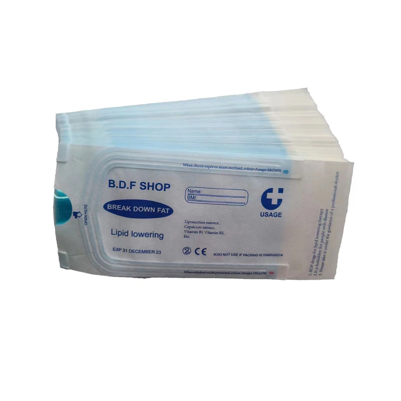 Disposable Medical Dental Packaging Self-Sealing Flat Pouch Bag