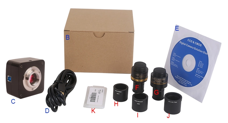 Bestscope Buc5d-1400c USB3.0 Color CMOS Digital Microscope Cameras