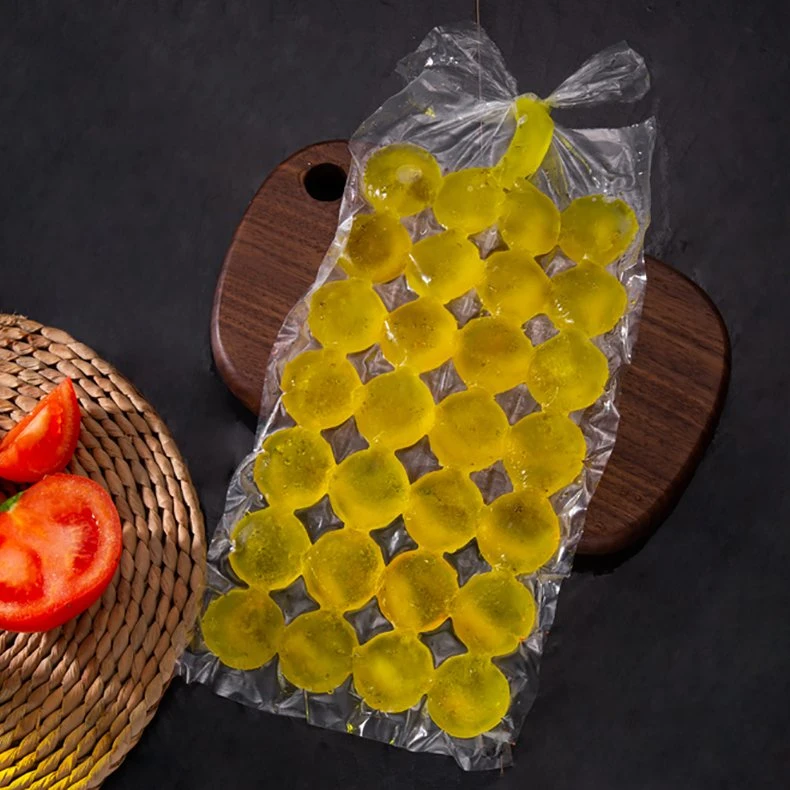 Hot Sell Disposable Clear Plastic Ice Cube Packaging Bags for Making Ice Cubes Freezer Bag