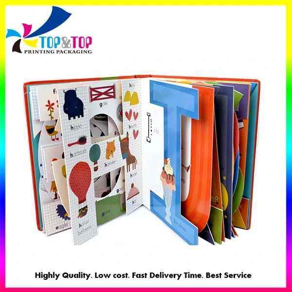 Wholesale/Supplier Custom Print School Reading Learn Color ABC Numeral Children Board Book for Kids