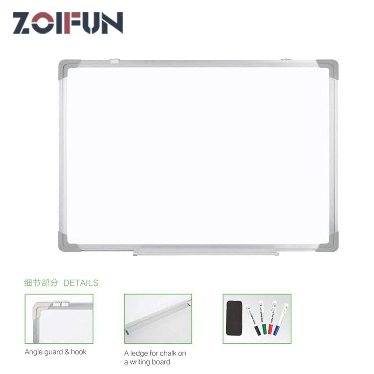 Double Side Aluminum Frame Magnet White Board Dry Erase Magnetic Cheap Smart Board