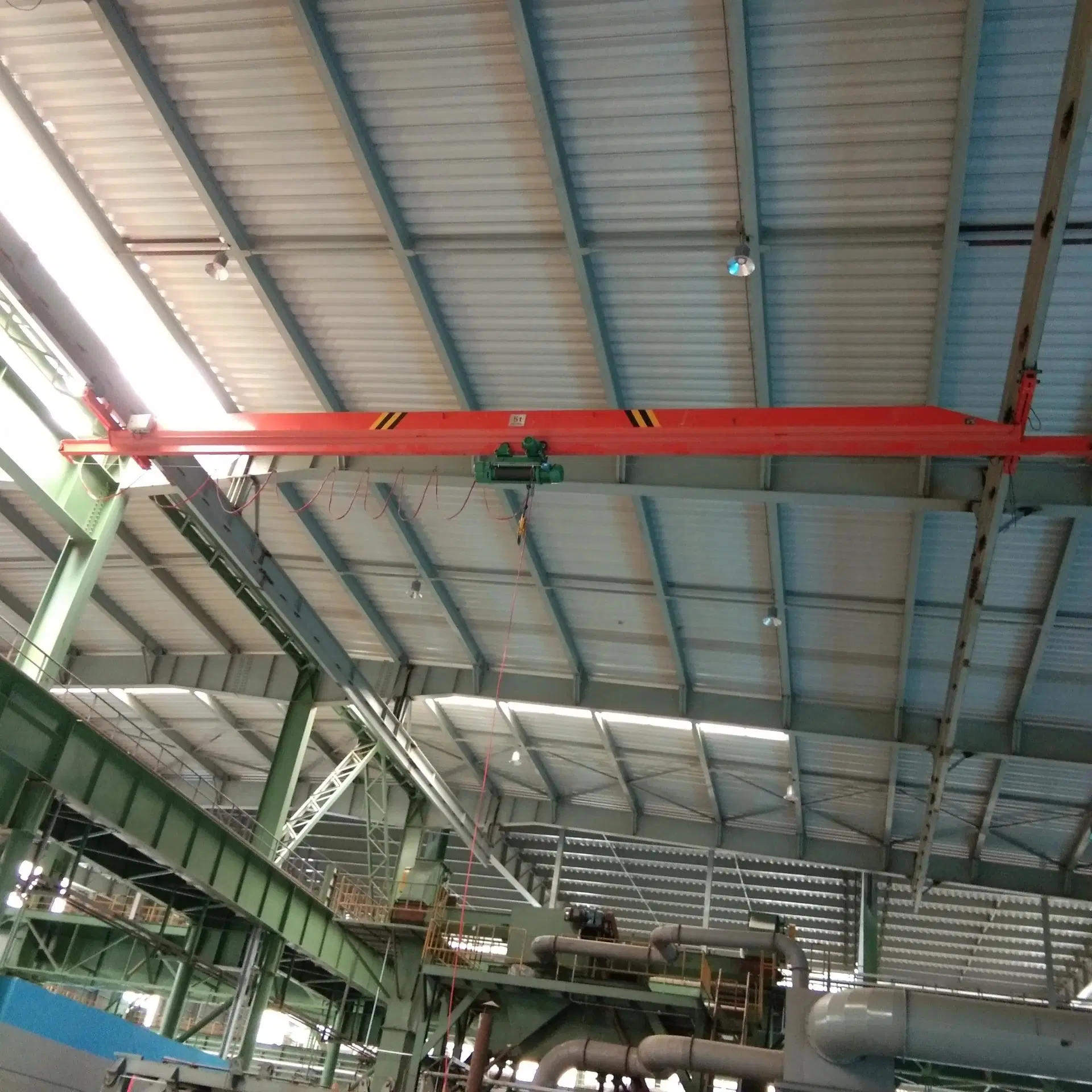 3~20tons IP54 Warehouse Box Type Electric Single Beam Overhead Crane