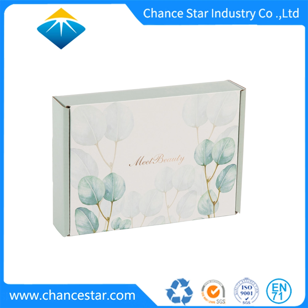 Custom Logo Printing Delivery Use Paper Cardboard Corrugate Mailer Box