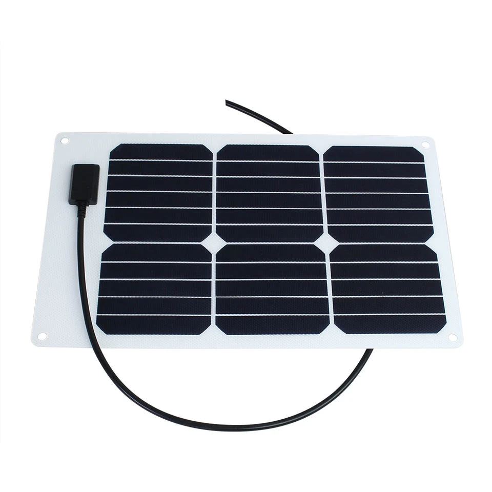 25W Sunpower Flexible Solarzelle hohe Qualität Solarzelle für Boot Camping und Auto