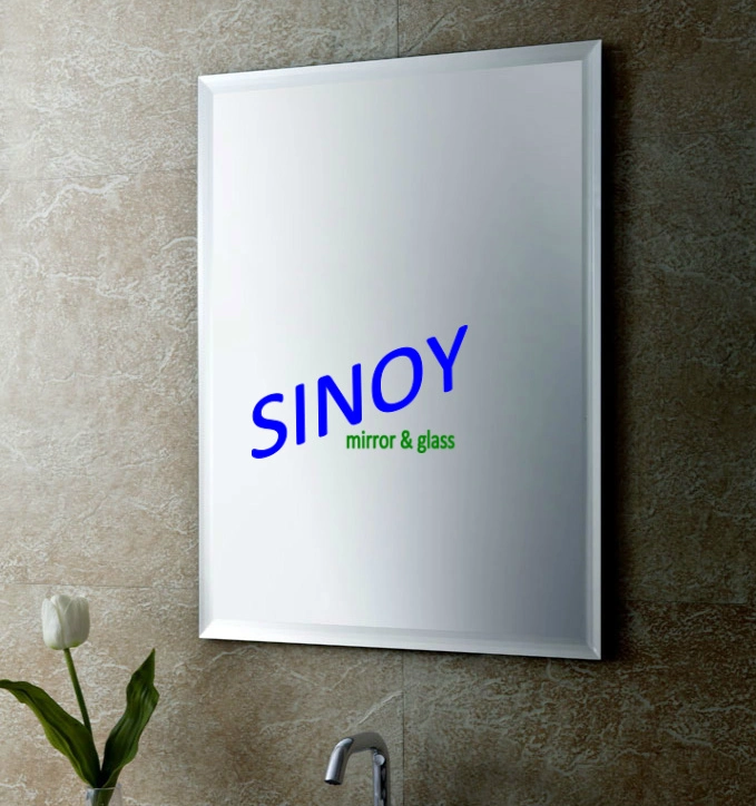 Float Glass Double Coated with Italy Fenzi Paint Shower Room Mirror