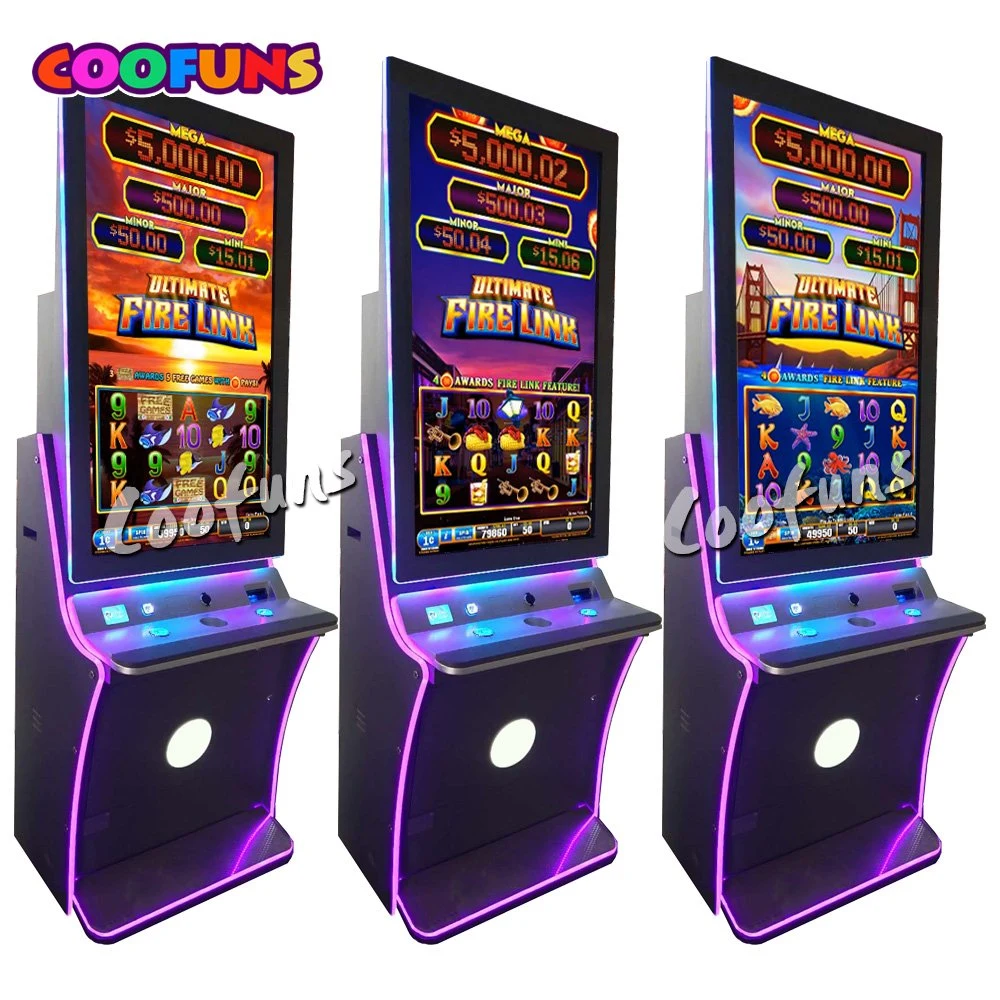 Wholesale/Supplier Casino Gambling Video Poker Slot Game Machines with Fire Link