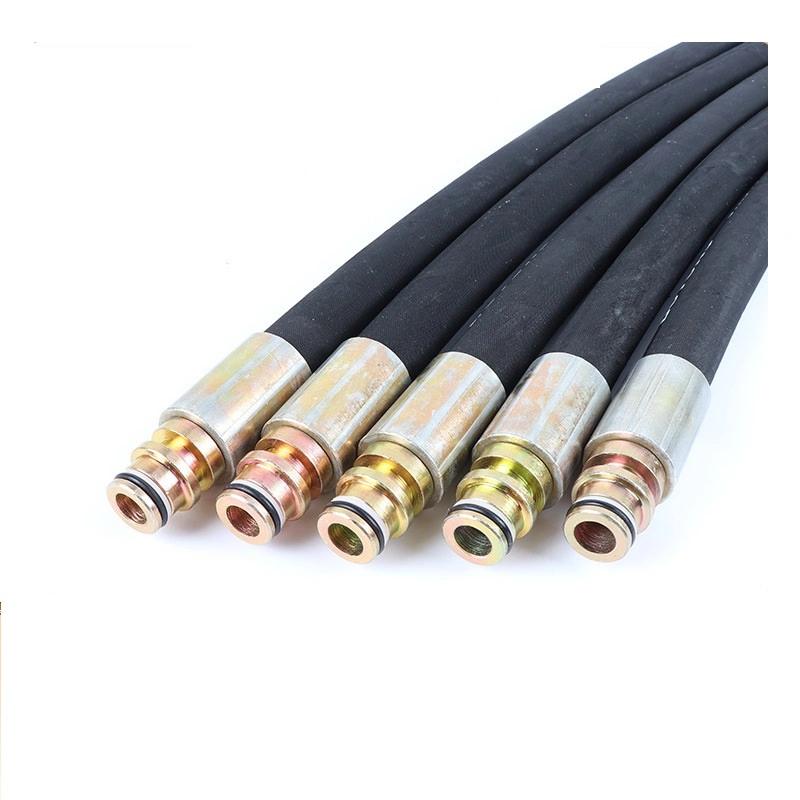 High Pressure Fuel Oil Rubber Hoses Hydraulic Parts