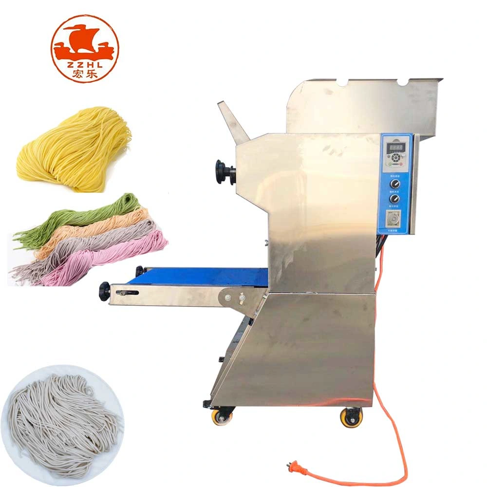 Massas alimentícias máquina máquina de corte de tomada de macarrão fresca