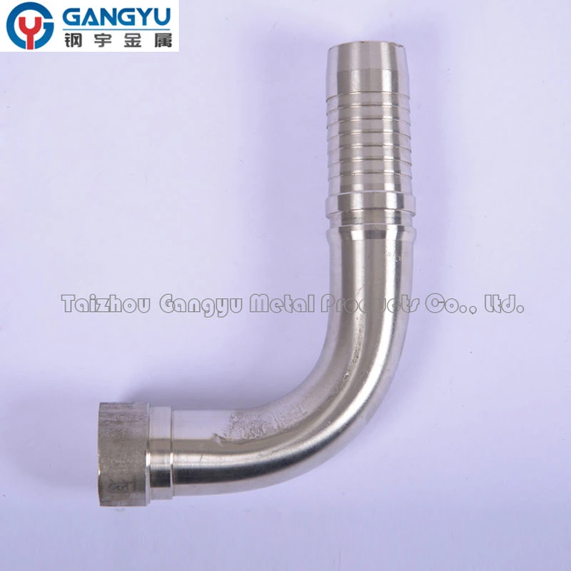 Manufacturer Direct Custom Quality Stainless Steel 304/316 Right Angle Hose Pipe Multi-Purpose Elbow Joint