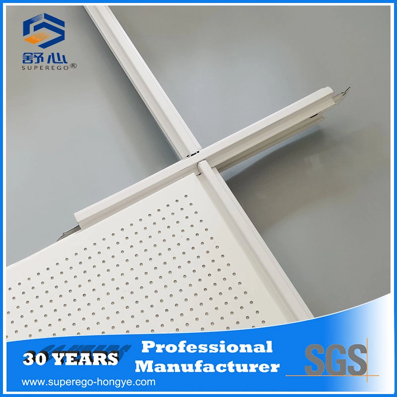 600X600X9.8mm (0.8) Aluminum Mineral Fiber Composite Board