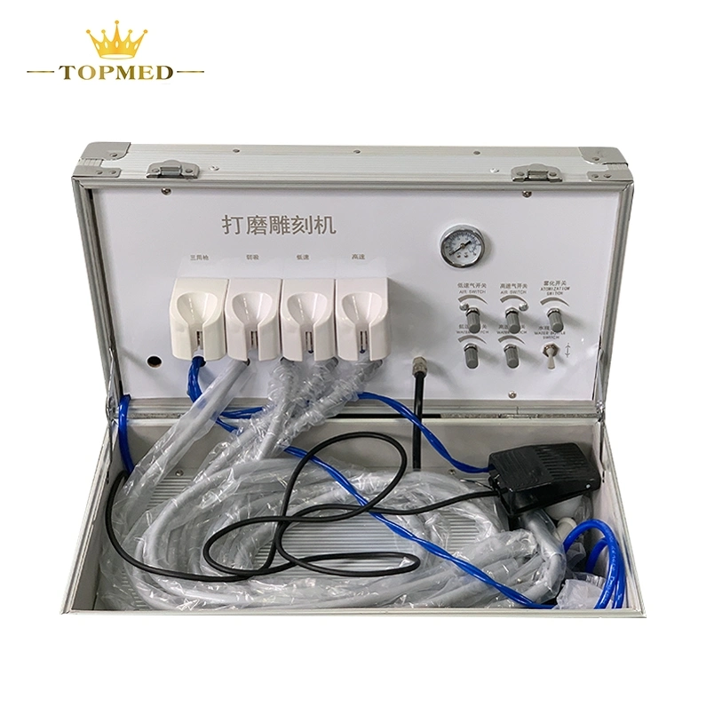 Removable Air Turbine Unit Machine Mobile Cart Portable Dental Equipment