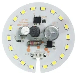 Factory Direct Wide Voltage 85-265V SMD2835 LED Bulb Aluminum Plate a Bubble Dob 12W 18W Dob Light Source SKD