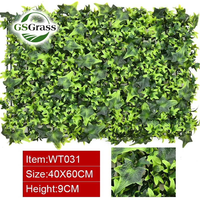 Ornamnetal Simulated Flowers Tiles, Landscaping Faux Greenery with Low Price for Indoor Outdoor Decoration