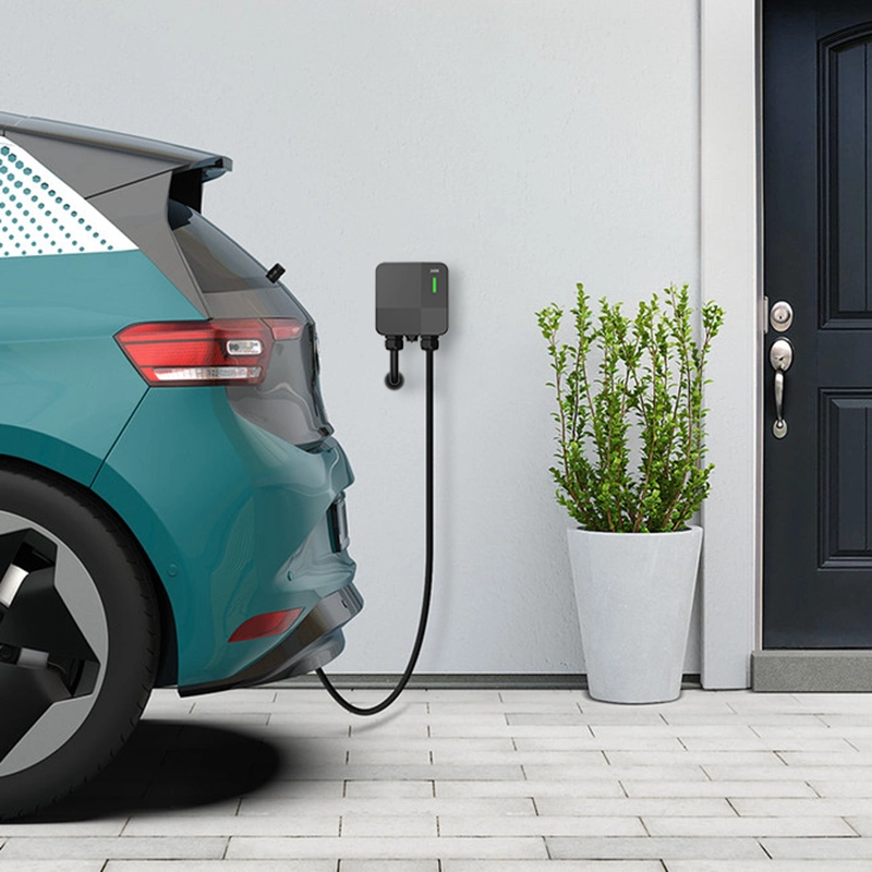 Wall Mounted Outdoor Type 2 Charger Price Home Use Level 2 240 V 40A EV Fast Charging Station