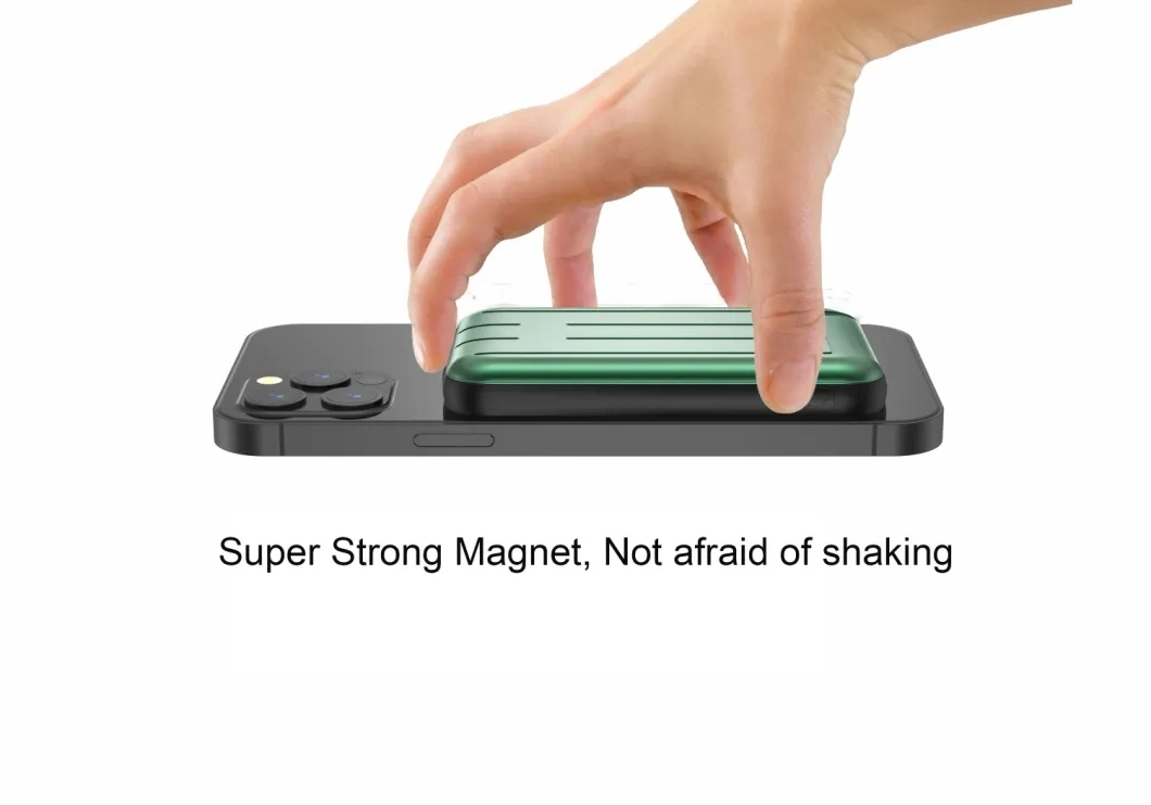 Factory Wireless Charging Portable Powerbank Mini Magnetic Charger Ultra Compact Power Bank
