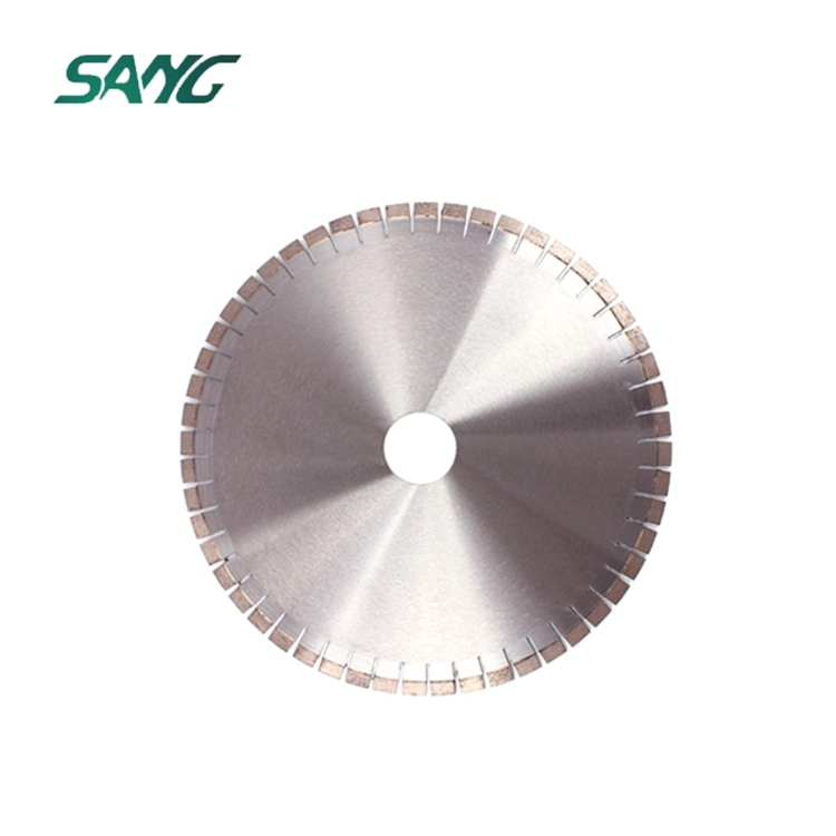 Diamond Segment Circular Cutter High Frequency Welding Silvered Saw Blades for Cutting Granite Marble Ceramic Concrete