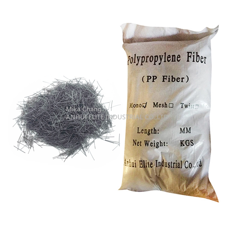 Virgin Homopolymer Polypropylene Macro-Synthetic Fiber Monofilament 19mm