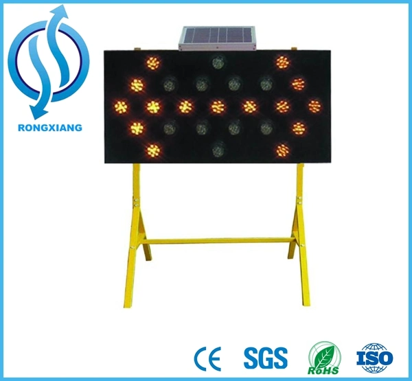 Aluminum LED Solar Powered Traffic Sign