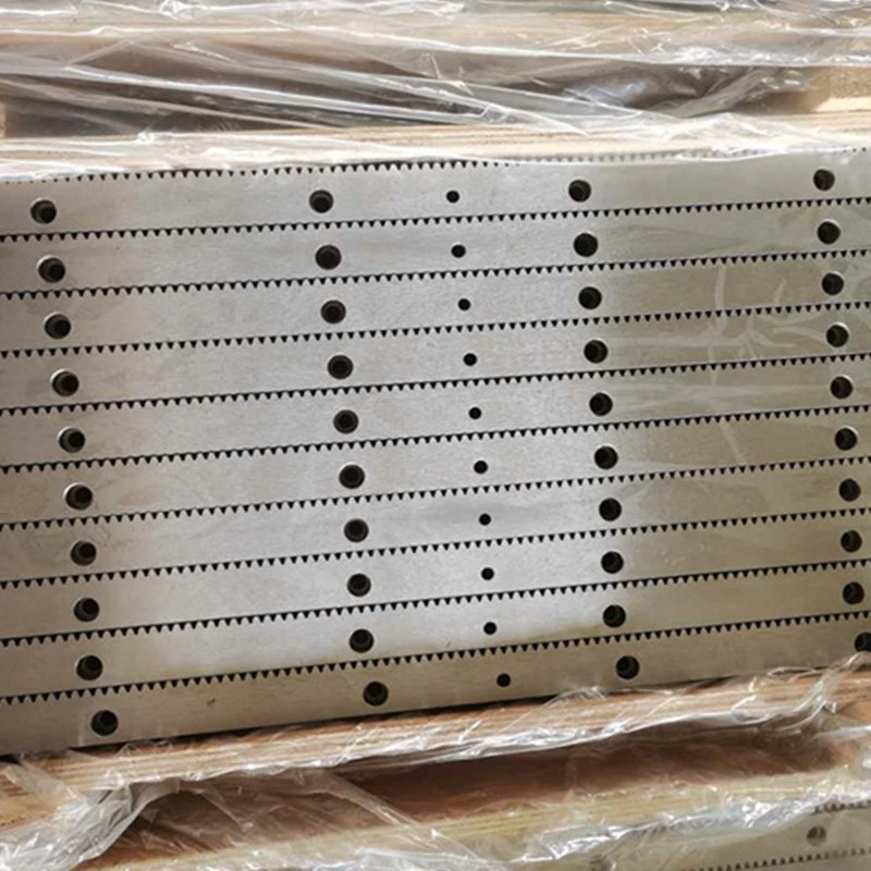 Customized Straight Rack with Mounting Holes 1m/1.5m/2/2.5/3m Any Length for CNC