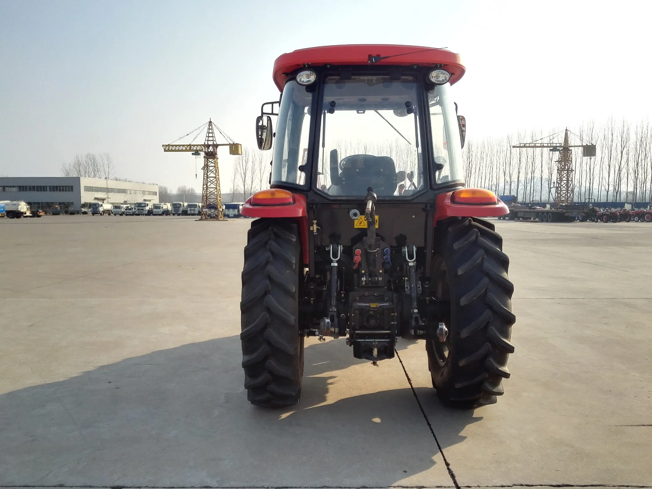 WUZHENG Delicate Brand Safety 55HP 4WD Wheel Farm Tractor