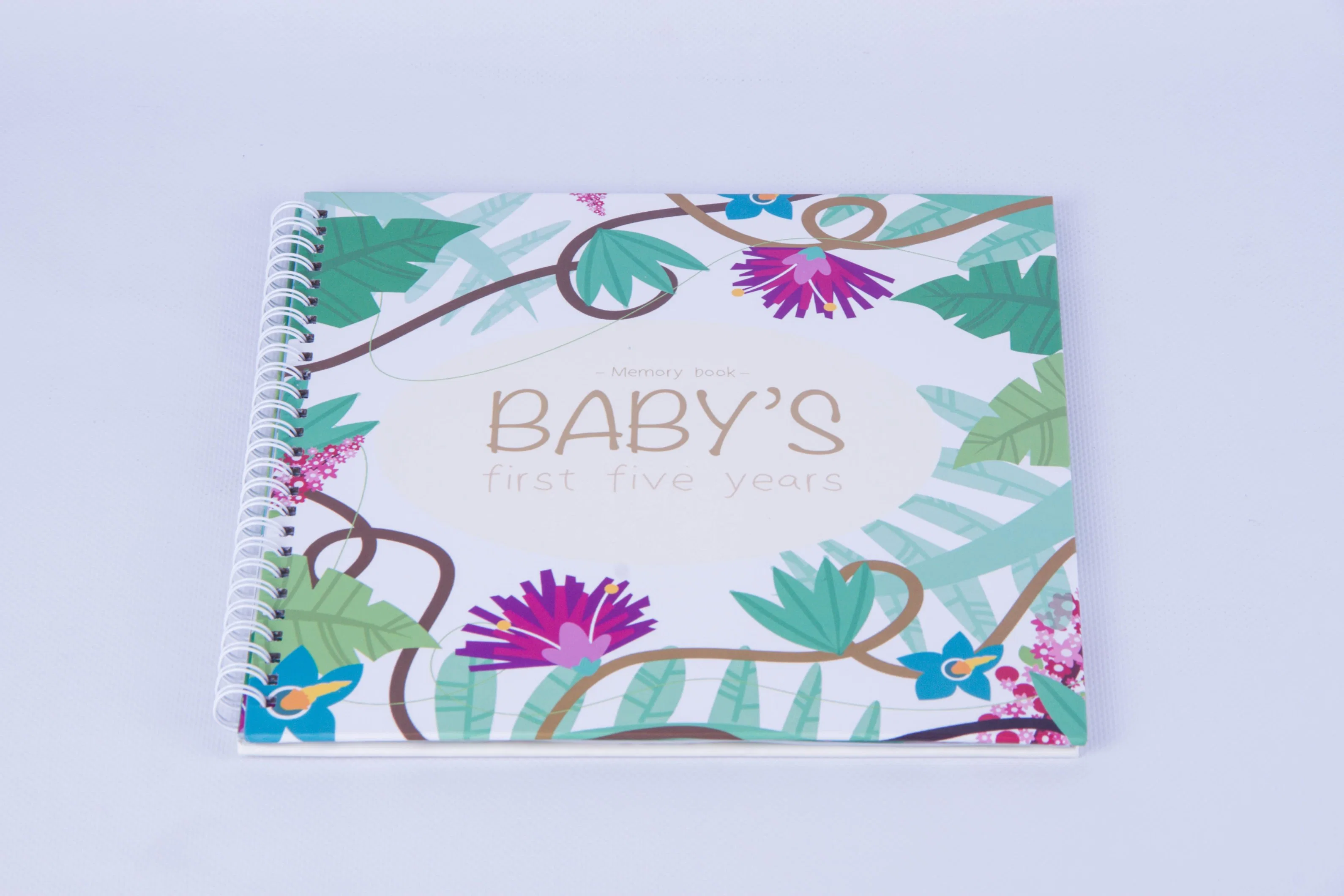 Custom Baby Diary Record Notebook Spiral Binding Promotional Diary