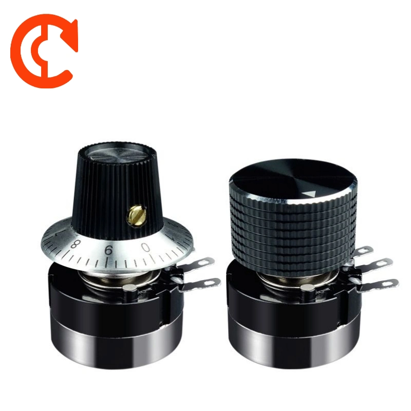 RV24yn20s Carbon Film Single-Turn Rotary Variable Resistor 1K 2K 5K 10K 20K Adjustable Potentiometer