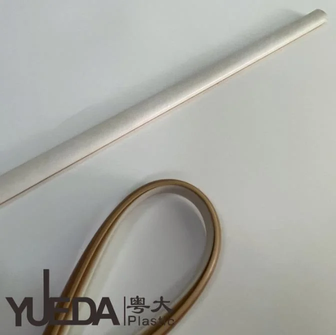 Yueda Invisible Flange PVC PP PE ABS I Z U Shape Plastic Extrusion Profile for Kitchen Cabinet