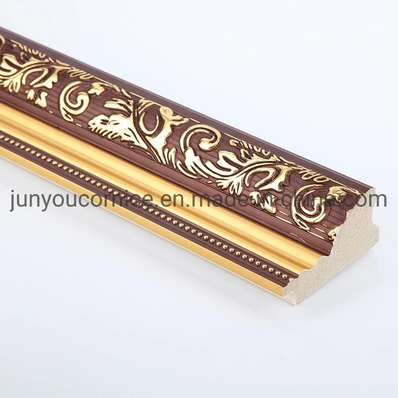 Easy to Install Luxurious PS Corner Ceiling PS Decoration Cornice Photo Frame Moulding