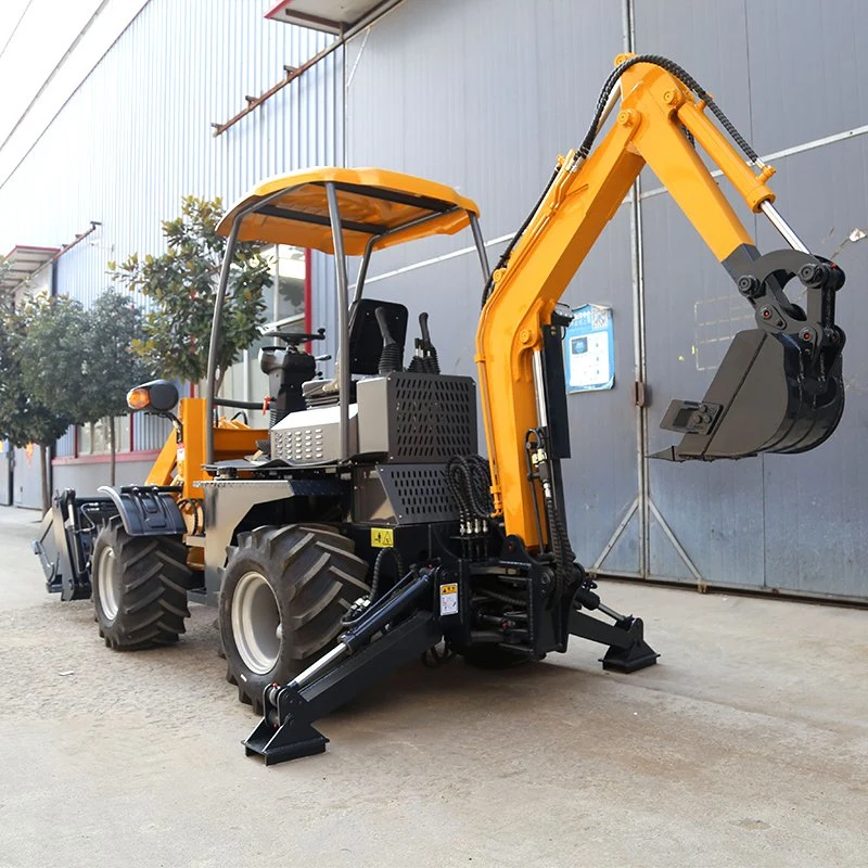 EPA Cheapest China Smallest Electric Wheel Backhoe Loaders Mini Articulated Front End Used Loader Mini Loadere Price