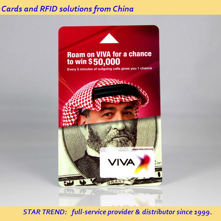 Cmyk Printing 125kHz/13.56MHz NFC Business Contatless RFID Smart Card Chinese Supplier