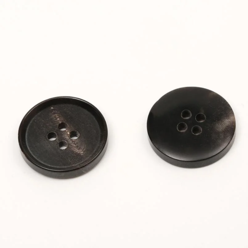 Real Horn Button Manufacturers Button Trench Coat Buttons Coffee Color Black Coat Buttons Th8304