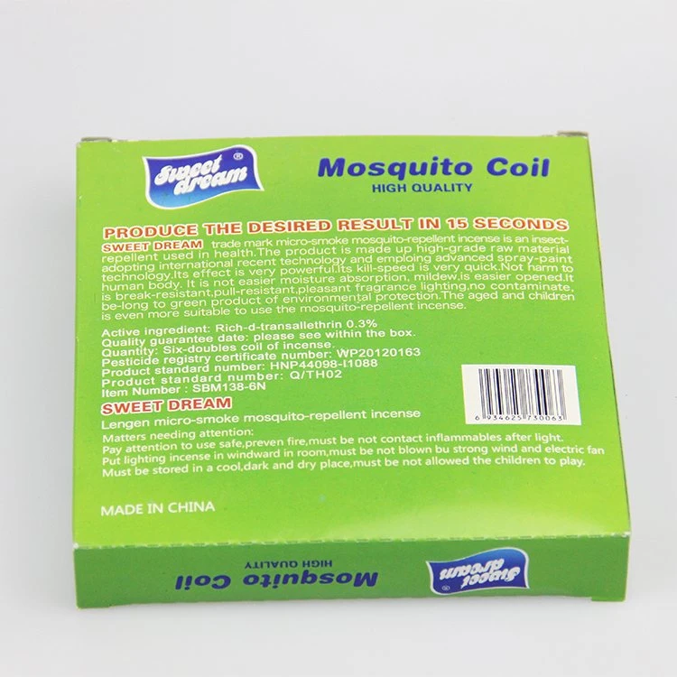 Pest Control Product OEM 138mm Black Mosquito Coil Bulk Price Mosquito Killer Repellent Coil