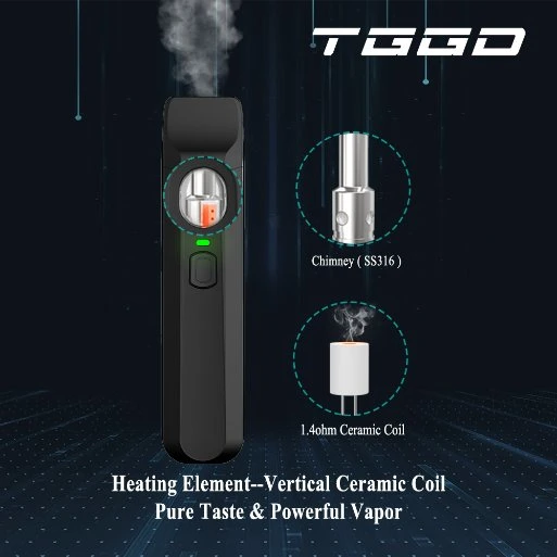 2022 New Arrival 1.4 Ohm Ceramic Coil D8/D9/D10 CB-D Pen Style vape