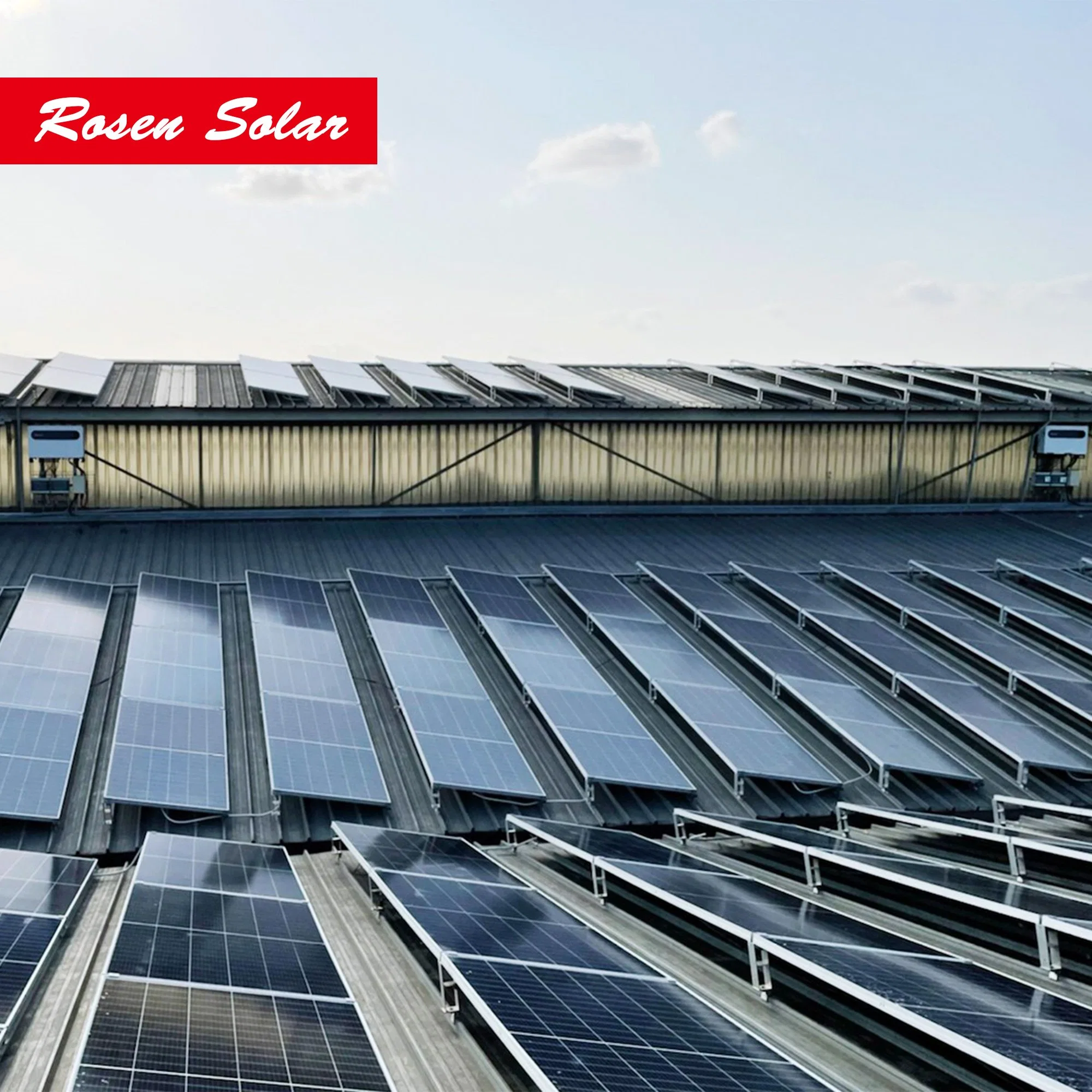 Rosen Greenhouse Complete 500kw on Grid Ground Mount Solar Racking Systems