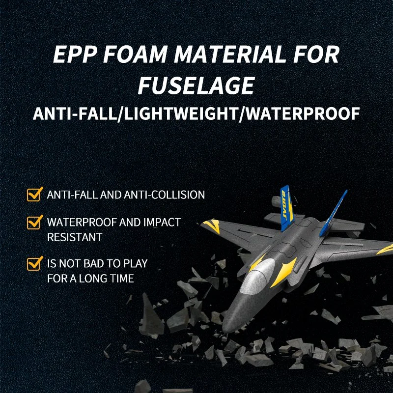 2.4G EPP avion forte puissance mousse avion Glider 4 canaux Avion électrique avec éclairage LED