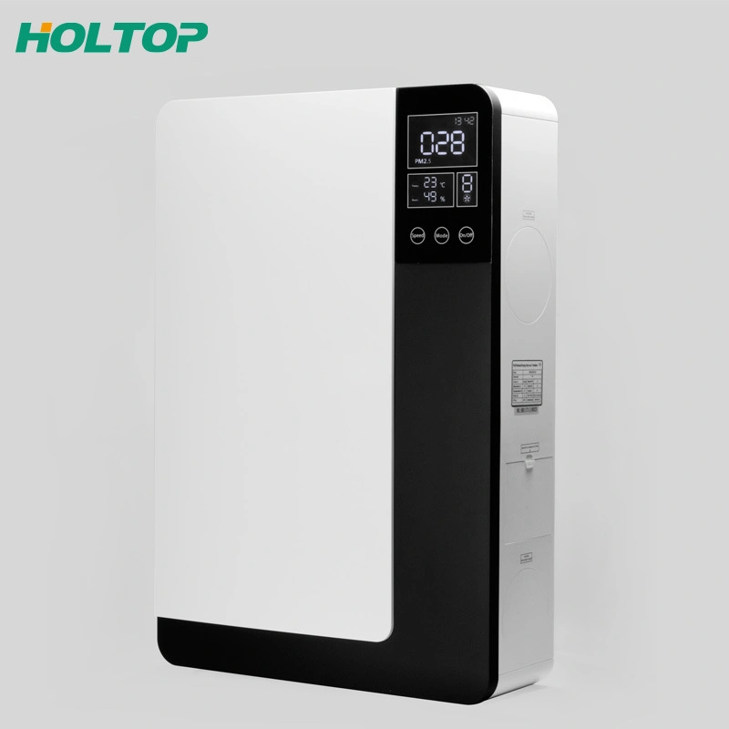 Holtop Wall Mounted Energy Recovery Ventilators with Multi-Filters Fresh Air Purification