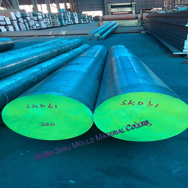 Hot Rolled Alloy Steel Plates / Hot Forged Tool Steel Rounds / in Black /Turning/ Milling 4Cr5MoSiV1/1.2344/H13/SKD61-Ex-Inventory