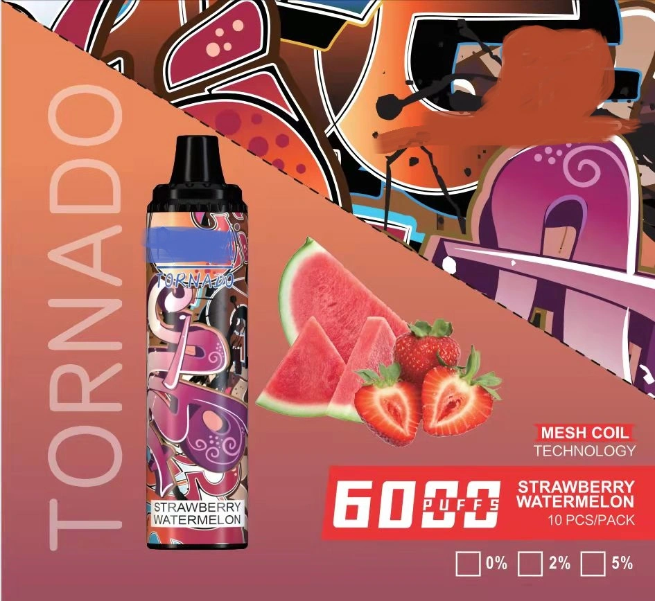 China Randm Tornado Einweg-Vape-Gerät Großhandel/Lieferant 6000 Puffs