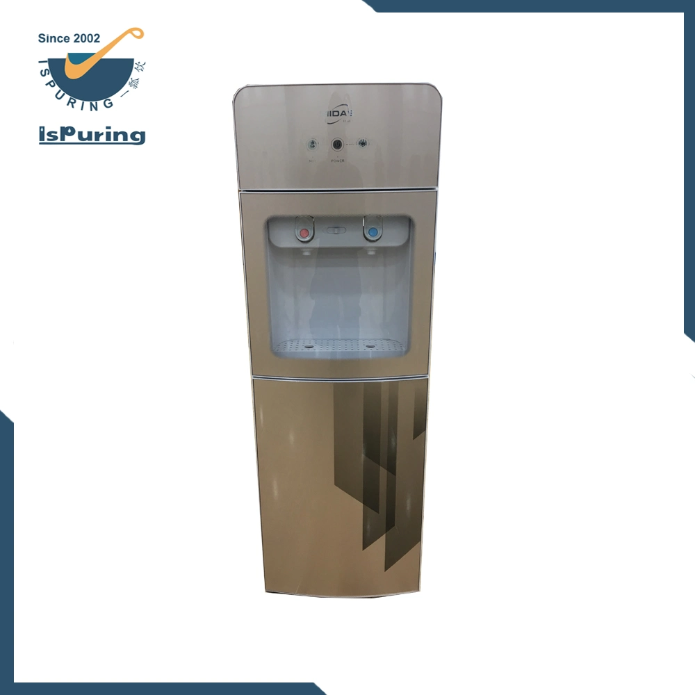 Hot and Cold Tempered Glass Type Water Cooler